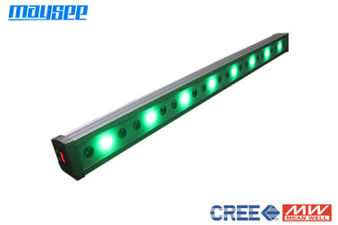 উচ্চ উজ্জ্বল ওয়াটারপ্রুফ DMX 512 Meanwell শক্তি সঙ্গে আরজিবি ওয়াল ধাক্কা