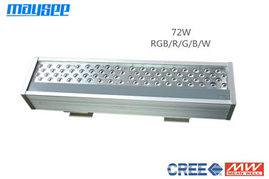 DMX WIFI কন্ট্রোলার সহ 72W জলরোধী RGB LED ফ্লাড লাইট আউটডোর IP65