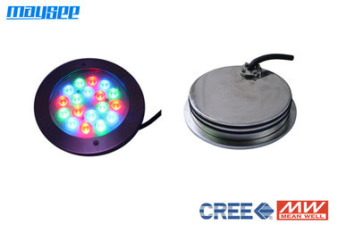 Customized Energy Saving Round Led Underwater Pool Lights Cree Chip