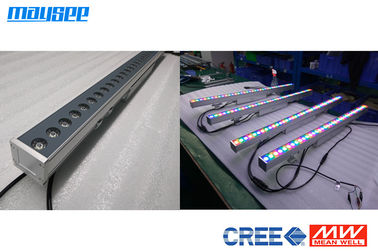 36Watt DMX512 IP65 CREE রৈখিক নেতৃত্বাধীন ওয়াল ধাবক মাল্টি অ্যাঙ্গেল লেন্স সঙ্গে লাইট