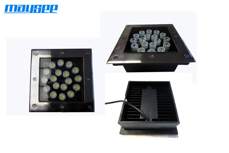 18 ওয়াট আউটডোর DMX LED ইনগ্রাউন্ড লাইট 85-265VAC, LED আন্ডারগ্রাউন্ড লাইট