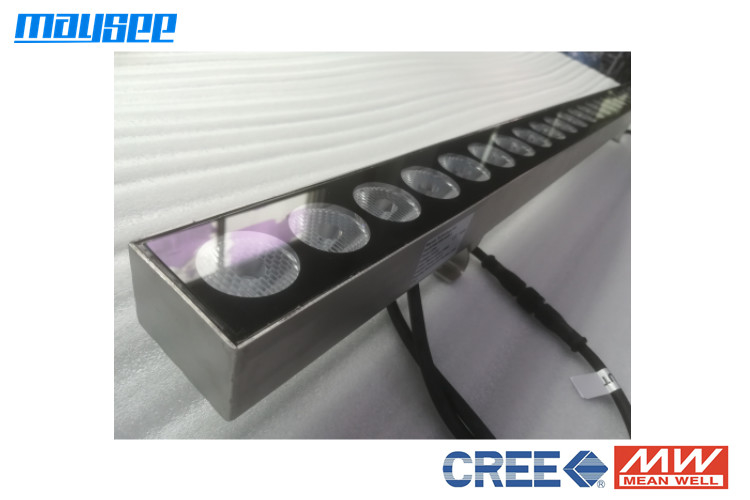 316L স্টেইনলেস স্টীল হাউজিং LED রৈখিক আলো RGB RGBW রঙ পরিবর্তন সমুদ্রের কাছাকাছি কাজ