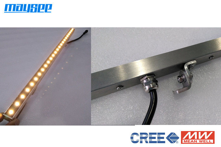 আরজিবি রঙ পরিবর্তন করা DMX 512 কন্ট্রোল সঙ্গে বহি ওয়াল ধোয়ার আলো নেতৃত্বে