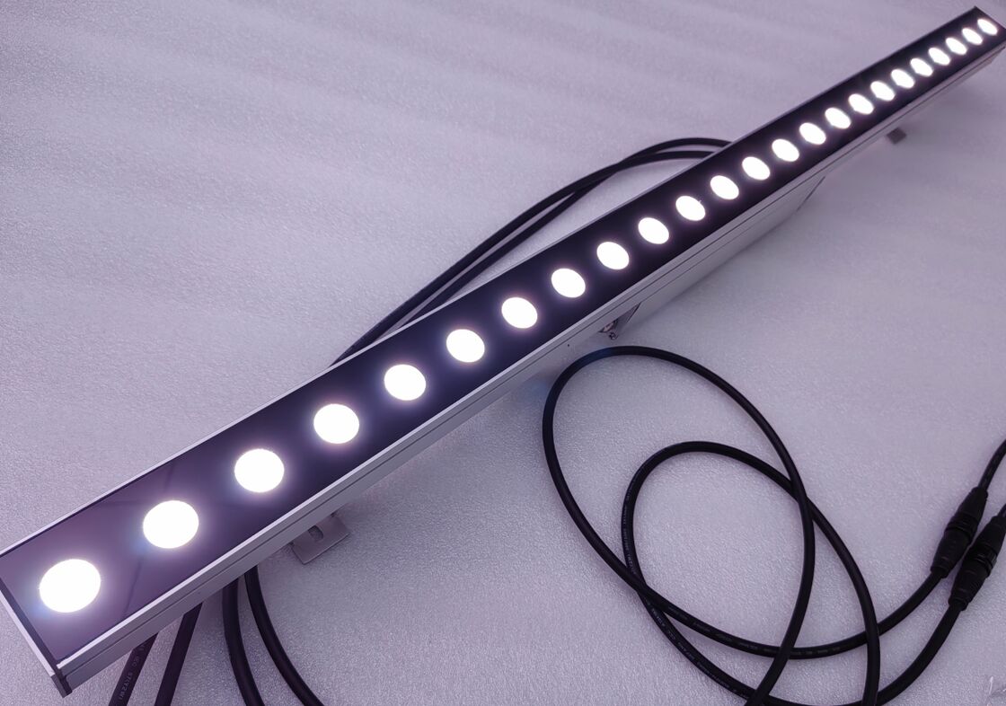 20 ডিগ্রী দ্বারা 60 ডিগ্রী বহিরাগত ওয়াল ওয়াশার লাইট অ্যালুমিনিয়াম খাদ বাণিজ্যিক বিল্ডিং বাইরের আলো জন্য উপযুক্ত